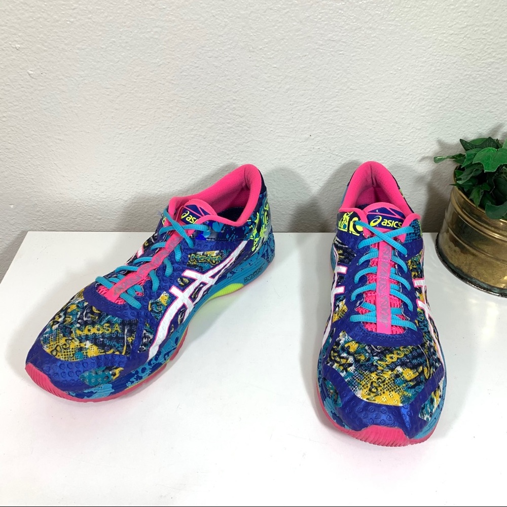 ASICS Gel Noosa Tri 11 Running Shoes Blue Pink - Picture 3 of 11